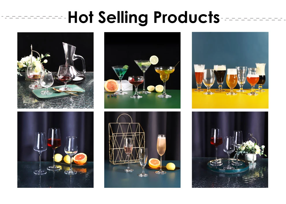 Wholesale Creative Slanted Wine Glass Cup Featured Spinning Cup Bottom Whisky Glass